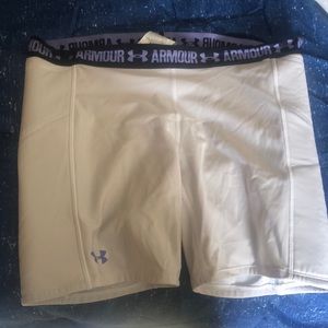 Padded compression shorts
